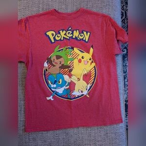 Pokemon Red Kids T-Shirt with Characters
